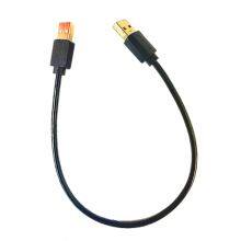 AOTECH USB2.0 a to a Cable Usb Nylon Multiple Power Adapter Cable