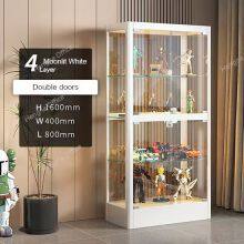 Multi-Scene Display Cabinet 4 Layers Glass Door for Hairdresser Showcase and Prize Cabinet - B2B Manufacturer thumbnail-5