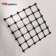 Wandafu Polypropylene Geogrid Fence Mining Reinforcement Pp Plastic Net Biaxial Geogrid thumbnail-2