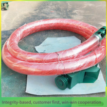 10-meter Three-phase Electric Grain Suction Machine, Hose-conveying Wheat Elevator, Movable Flexible Auger Grain Suction and Material Suction Machine thumbnail-2