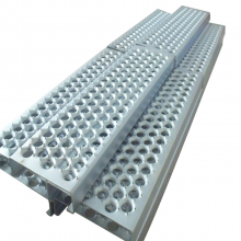 Galvanized Stainless Steel Corrosion-resistant Alligator Mouth and Fish Eye Round Hole Anti-slip Plate Perforating and Cutting Operation Platform thumbnail-1