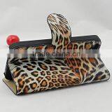Leopard Style PU Leather Stand Wallet Cover for IPhone 5 5S With Cread Card Slot thumbnail-1