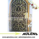 Ornamental Elegant Outdoor Wrought Iron Gate for House &driveway&appartment