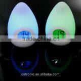 Silicone Shape Room Thermometer Temperature Displayer LED Color Changing Night Light Lamp for Babies Kids Children Adults