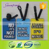 Airplane Custom Design Wholesale Pvc Luggage Tag Quality Choice thumbnail-2