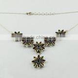 Lovely Kiss !! Multi Colour 925 Sterling Silver Necklace, Gemstone Silver Jewellery, Handmade Silver Jewellery thumbnail-2