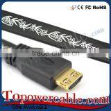 High Speed Supports 3D And Audio Return Hdmi Cable Ultra Slim Flexible HDMI Cable thumbnail-3