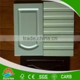 China supplier PVC membrane door for kitchen cabinet / vanity / wardrobe