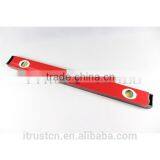 Red Aluminium Spirit Level With Magnetic3 Level Bubble MT2028