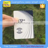 Customized printing pvc dual frequency rfid smart card/ HF and UHF frequency rfid card