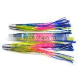 Copper Head PVC Skirt Bait Big Game Fishing Lure Sea Trolling Lure