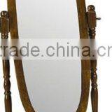 Hotel room furniture wood floor mirror (1312#)