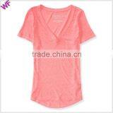 V-neck T-shirt Printed Logo t Shirt China Wholesale t Shirt Apparel thumbnail-3
