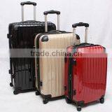 Stock ABS+PC 3pcs Spinner Wheeled Trolley Luggage Set Closeout Suitcase thumbnail-1