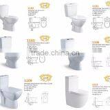 Hot Sale Designer Toilets Cheap Ceramic Bathroom Sanitary Ware Toilet Dual Flush Mechanism thumbnail-3