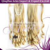 Wholesale Premium Fashion Cheap Heat Resistant Synthetic Ponytail thumbnail-3