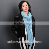 New fashion wool plain pashmina shawl