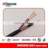 Rg59 2C Coaxial Cable Rg59 + 2 Core Power For Video Camera CCTV CATV System CE RoHS ISO9001 Approved
