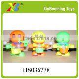 Wind Up Toy With Drum, Plastic Wind Up Playing Drum Cartoon Toy