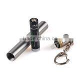 AA Battery Powered Metal Key Chain Light LED UV Keychain Light thumbnail-4