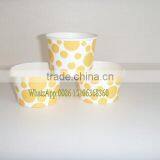 180ml Glosxs Paper Ice Cream/dessert/Yogurt Container, Cup With Flat Lid,Spoon,Wooden Stick thumbnail-6