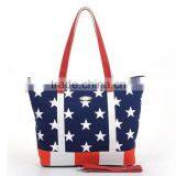 Eco Friendly Natural Canvas Tote Bag With Pockets