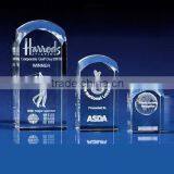 3d Laser Engraved Logo Crystal Block for Customized Sport Souvenirs or Office Decoration thumbnail-1