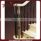 indoor stair railing/iron stair balusters/custom wrought iron railings