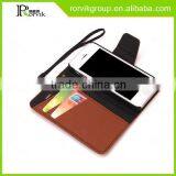 High Quality Flip Phone Protective Case Cross Pattern Cover Wallet Case for Iphone 5 5S SE With Card Slot thumbnail-3