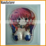 AY Anime Soft Custom Print Breast Mouse Pad Wrist Support Mouse Pad Foam Silicone Gel Mat