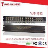 Maufacture Supply Video Distributor Safety System 16 Input 32 Output YJS-1632