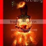 Dmx Belly Dance Costume, Led Dance Costume thumbnail-2