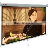 4:3 120" Manual Pull Down Projector Screen