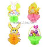 Promotional Gifts Easter Rabbit Paper Honeycomb for Hanging Decorations thumbnail-2