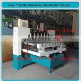 good price 4 axis 8 heads rotary wood carving cnc router for engraving