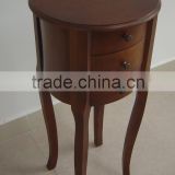 AE913 Brown Wooden Antique Telephone Table