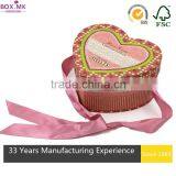Hot Sale Pink Heart Shape Custom Jewelry Boxes thumbnail-5