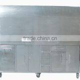 Factory Price Stainless Steel Mobile Espresso Coffee Cart thumbnail-4