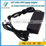 Black A100 A105 A60 A205 PA3468U-1ACA Laptop Adapter for Toshiba 19V 3.95A 75W thumbnail-1