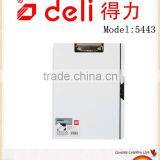 Deli Folding Plate Clip , A4 PP Material Model 5443 White thumbnail-1