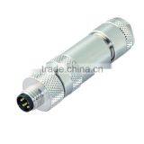 M8 4pin Male Assembly Waterproof Shielded Connector IP68