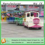 Best Quality Frp China Zhengzhou Alibrothers Amusement Ride Playground Trackless Train thumbnail-1