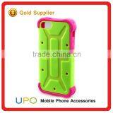 [UPO] Classical Shockproof Hybrid Combo Rose Red Silicone Back Cover Case for IPhone 5 thumbnail-1
