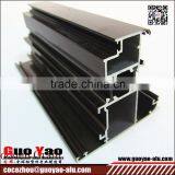 Powder Coated Aluminum Wood Finish Profile For Doors and Windows thumbnail-2