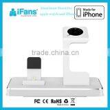Made for Apple Watch Stand Charging Dock,Aluminum Charging Holder for Apple Watch Stand and for IPhone thumbnail-3