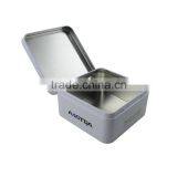Hot Sale Clear Rectangular Tin Watch Box Packaging