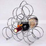 6 Bottle Metal Wine Rack PF-E479