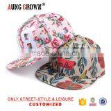 Custom Design 100% Cotton Floral Snapback Cap/Hat thumbnail-5