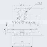 G13 Non-Shunted Socket UL Listed T8 T10 Tube Light Lamp Holder Tombstone Fixture Holder thumbnail-3