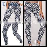 Kiteng Patterned High Performance Leggings Office In United States (USA)Small Minimum thumbnail-1